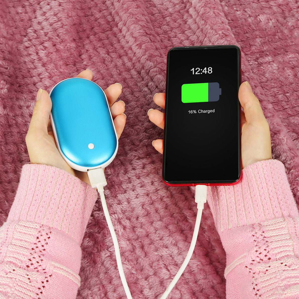 Rechargeable Hand Warmer and Power Bank