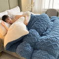 Dual-Sided Sherpa Comforter