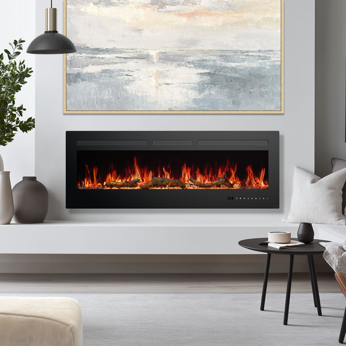Hearthly Electric Fireplace Heater with Remote