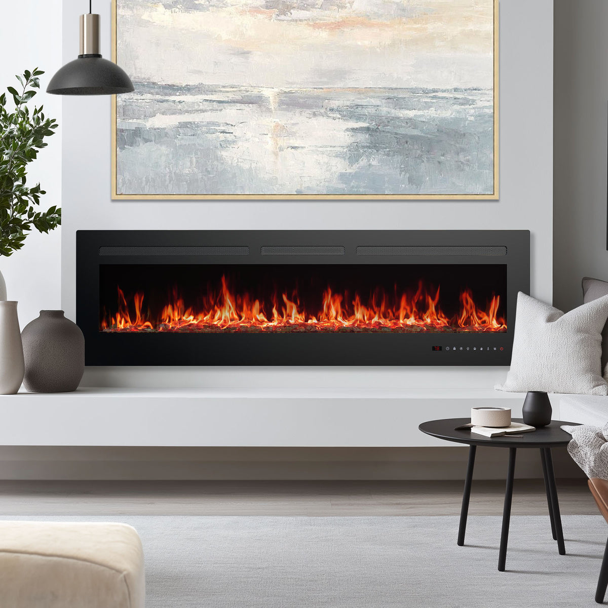 Hearthly Electric Fireplace Heater with Remote