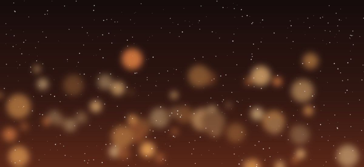 Warm winter lights